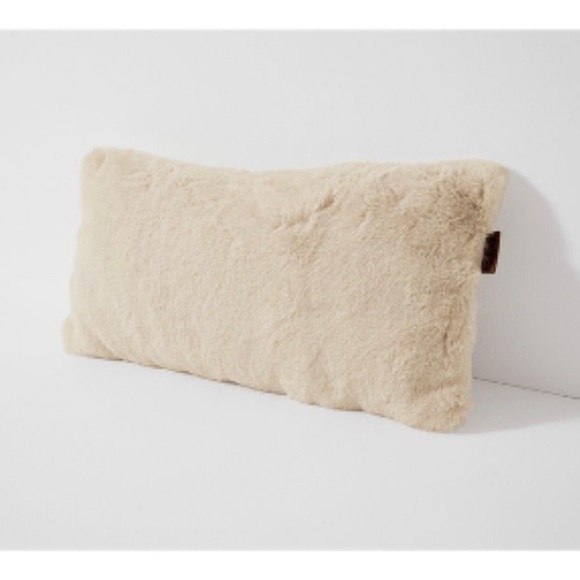 New! UnHide Squish Pillow Small Lumbar Rectangle (Beige) - Picture 4 of 4